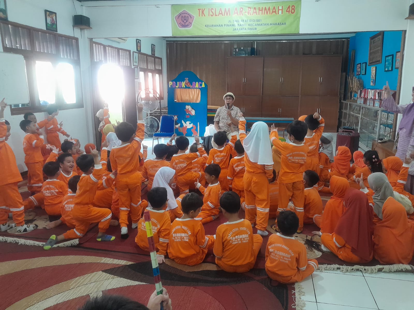 Wisata LiterAsyik X Guru Tamu Kota Administrasi Jakarta Timur Ke TK Ar Rahmah 48